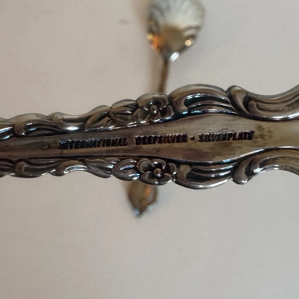 International Deepsilver SilverPlate Flatware Set 62 PCs 12 Servings Orleans Box